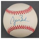 GEORGE W. BUSH Signed Baseball w Letter