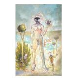 IGNACIO MERIDA, Cuba Surrealist Painting