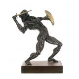 BOB & TOM BENNETT Wire Sculpture Warrior