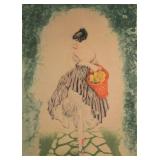 LOUIS ICART, Le Panier de Pommes