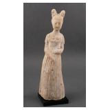 Tang Dynasty Chinese Terracotta Woman Figure