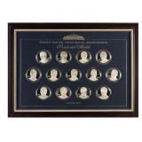(13) Sterling Silver Medallions, Franklin Mint