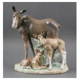 LLADRO Figural Group Moose Family