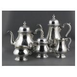 5 pcs Sterling Silver Tea & Coffee Set