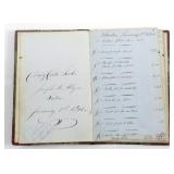 1852 Boston Daily Cash Book of Joseph W. Allyne