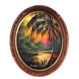 ROBERT LEWIS Highwaymen Landscape Painting