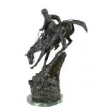Frederic Remington, Mountain Man, Bronze