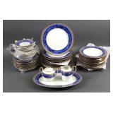 52 Pieces Christian Dior Azure Royale China