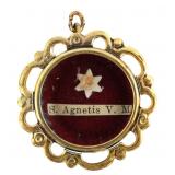 Saint Agnes, Virgin and Martyr Relic