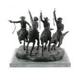 Frederic Remington, Coming Thru The Rye, Bronze