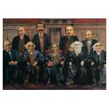 CHARLES BRAGG The High Court Lithograph