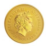 2000 Australia Gold Coin, 1/4 ounce $25