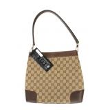 GUCCI Canvas GG Shoulder Bag