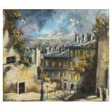 JEAN LEWIS Paris O/C Painting