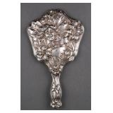 Sterling Silver Art Nouveau Mirror