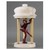 Art Deco Gerdago by JB Hirsch Pixie Dancer Lamp