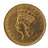 1857 U.S. Gold $1 Coin