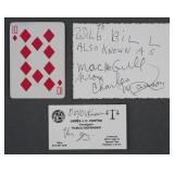 CHARLES MANSON, Signed Ephemera