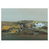 KIT BARKER Abstract Landscape Painting