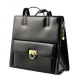 Vtg FERRAGAMO Gancini Shoulder Bag