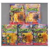 (5) TMNT Action Figures MOC
