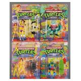 (4) TMNT Action Figures MOC