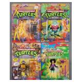 (4) TMNT Action Figures MOC