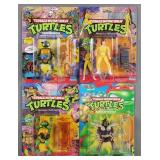 (4) TMNT Action Figures MOC