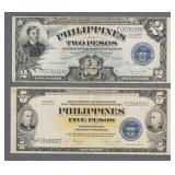 (2) Philippines Victory Notes
