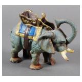 Cast Iron Elephant Mechanical Bank