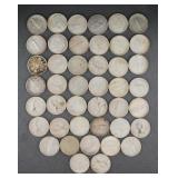 (43) 1967 Silver Canada Salmon Fish Dimes