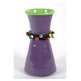 Contemporary Ceramic Vase by Wendy White
