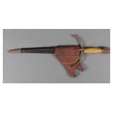Renaissance Parrying Style Dagger, 18-1/2"