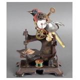 Steampunk Bird Figure