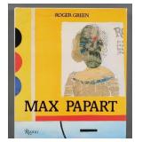 MAX PAPART Signed Book by Roger Green 1984