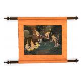 Thai Buddhist Painting From The Vessantara Jataka
