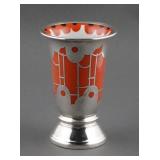 Rosenthal Silver Overlay Art Deco Vase