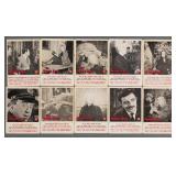 (10) Vintage 1964 Addams Family Trading Cards
