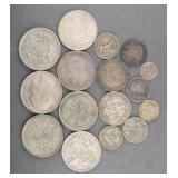 Various 19th 20th Cent Foreign Currency
