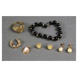 Lot of 8 14K Gold Jewelry