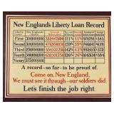 Original WWI Poster New England Liberty Loan
