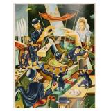 ISRAEL RUBINSTEIN, "Jewish Wedding", 1980