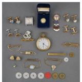 (31) Mixed Group of Cufflinks Watches & More