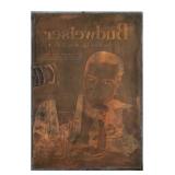 Budweiser 1959 Copper Printing Plate