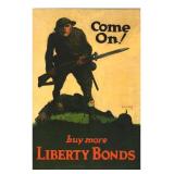 Come On! Buy more Liberty Bonds WWI Poster