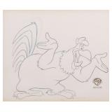 Warner Brothers Production Art Foghorn Leghorn