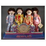 Vtg Applause Beatles Sgt Peppers Plush Dolls