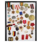 Vintage European Russian Insignia, Badges Etc