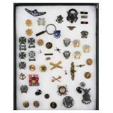 Vintage US Military Insignia, Badges Etc