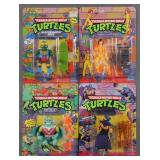 (4) TMNT Action Figures MOC
